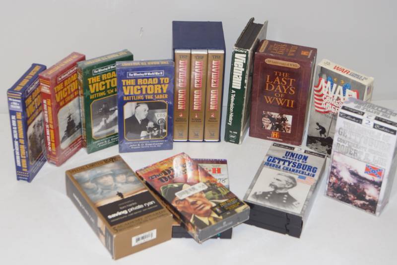 lot 364 image: Nice Lot of War VHS Sets