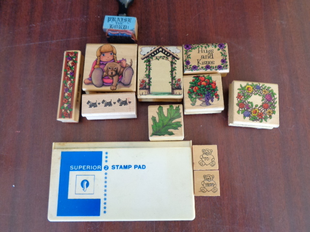 lot 6061 image: Stamps and Stamp Pads
