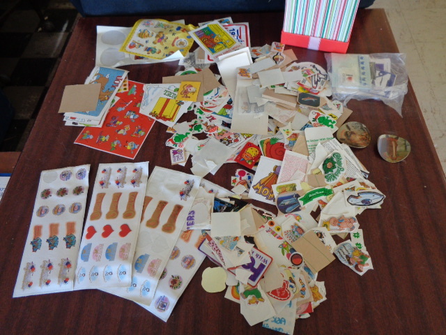lot 6071 image: Bunch Of Stickers