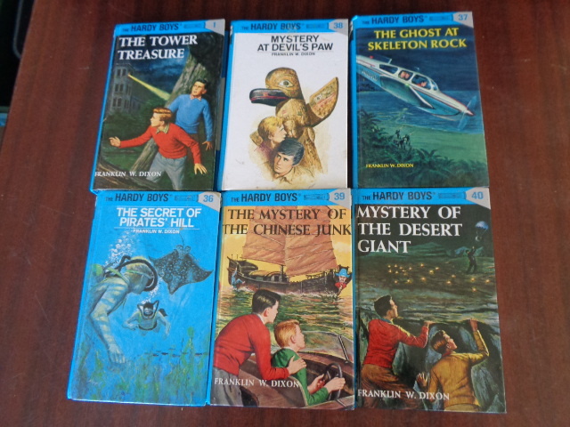 lot 6085 image: 6 The Hardy Boys Hardback Books