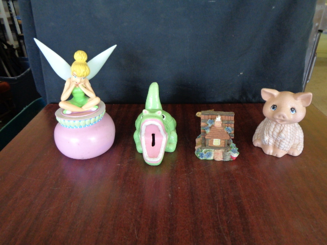 lot 6127 image: 4 Penny Banks