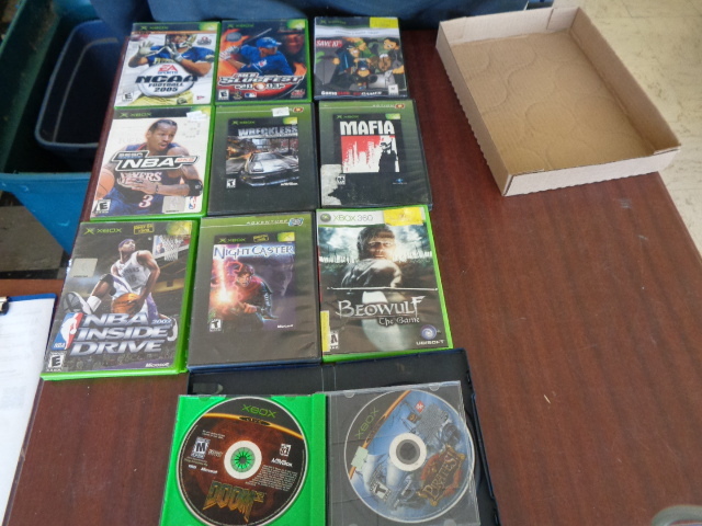lot 6137 image: 11 X-Box Games