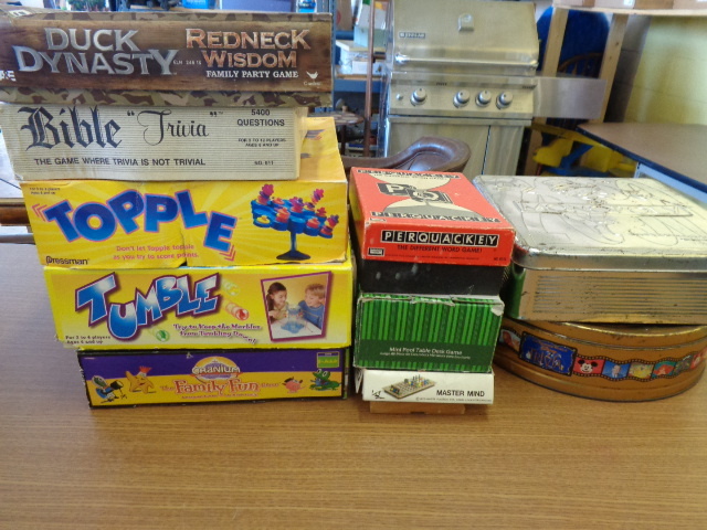 lot 6139 image: Box of Board Games