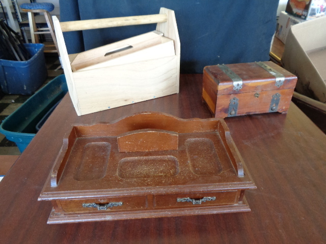 lot 6159 image: 4 Wooden Boxes