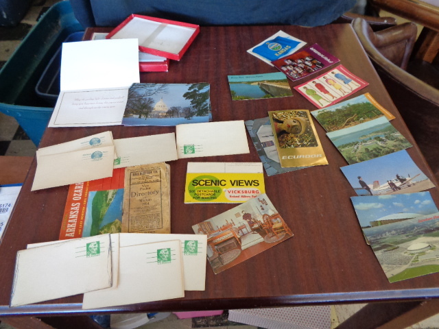 lot 6171 image: Old Unused Postcards