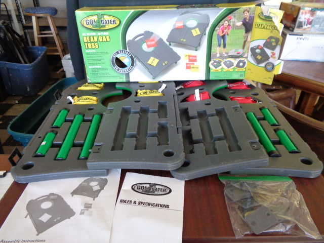 lot 6176 image: GoGater Bean Bag Toss Game