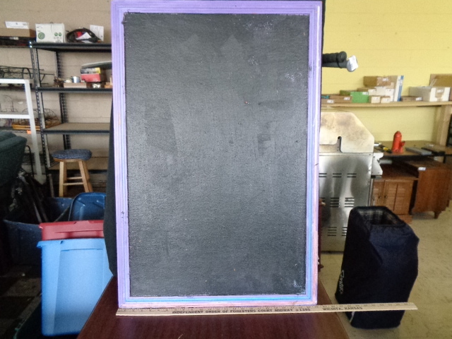 lot 6195 image: 36x24x1 12 Chalk Board