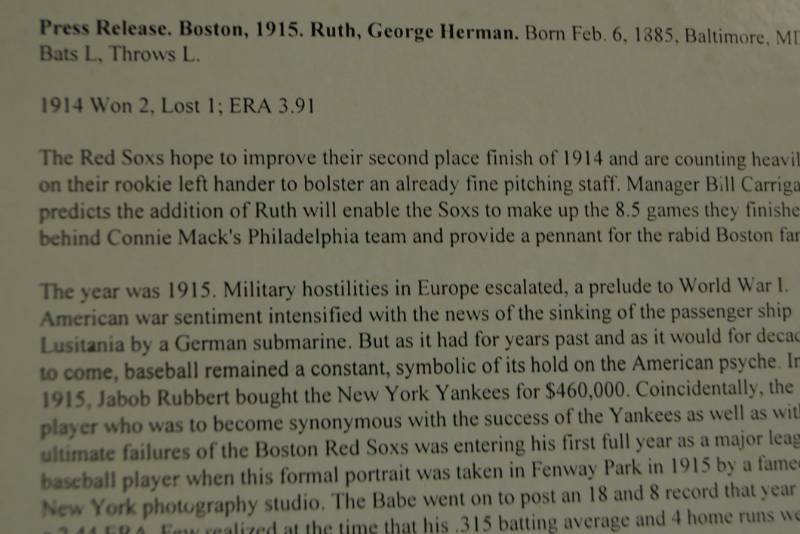 Babe Ruth Pitching Circa 1915 Ltd. Edition – Memorabilia Expert