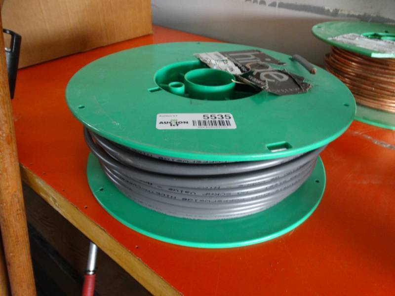 lot 5535 image: PVC jacketed copper ground wire