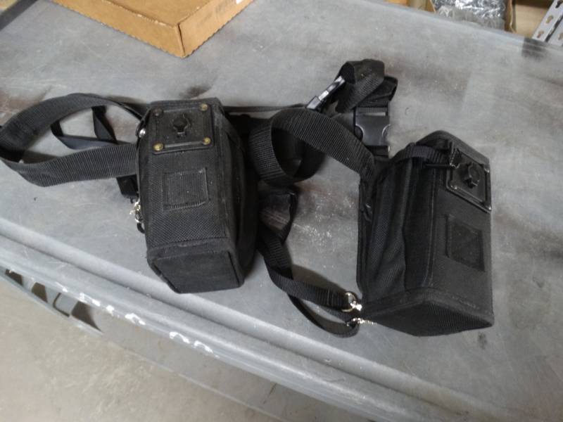 lot 8418 image: 2 logisterra scanner holsters.