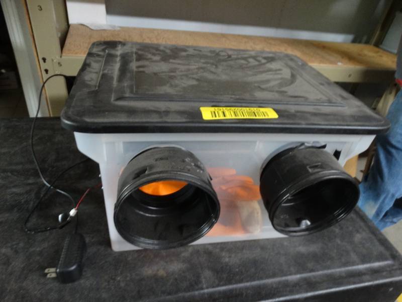 lot 8512 image: Homemade parts cleaner.