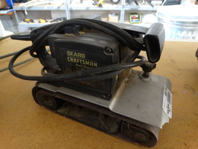 lot 8516 image: Craftsman belt sander.