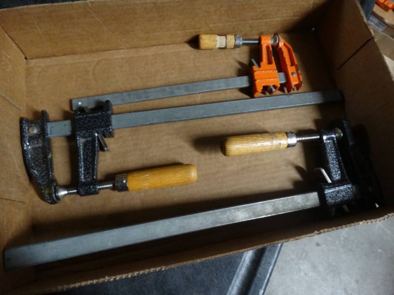 lot 8570 image: 3 clamps.