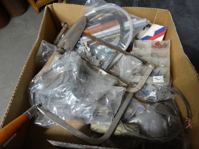 lot 8594 image: Lot of various hardware.