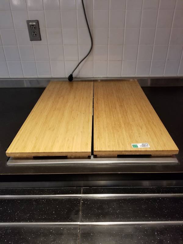 lot 4075 image: Bamboo Cold Well Covers (2)