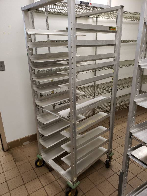 lot 5094 image: Cres Cor Crown-X Stainless Steel Rack.