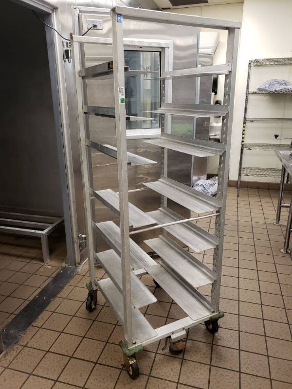 lot 5096 image: Cres Cor Crown-X Stainless Steel Rack.