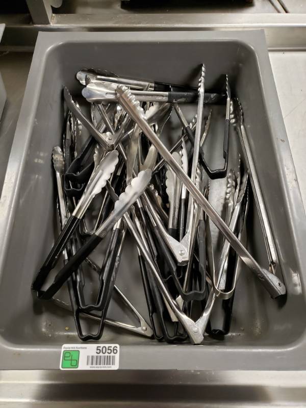 lot 5056 image: Various size Tongs