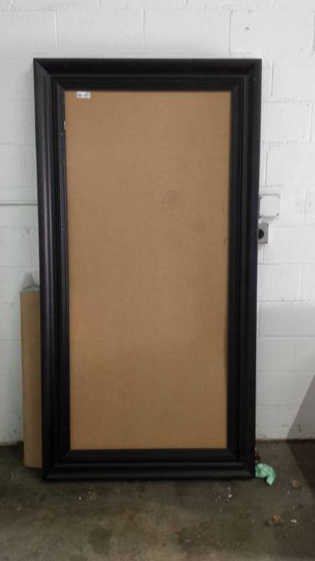 lot 1974 image: Zhong Shun Wood Art Co Black Frame 80 x 42