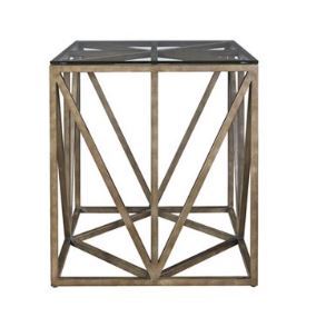 lot 1977 image: Wellison End Table by Gracie Oaks MSRP $537.99