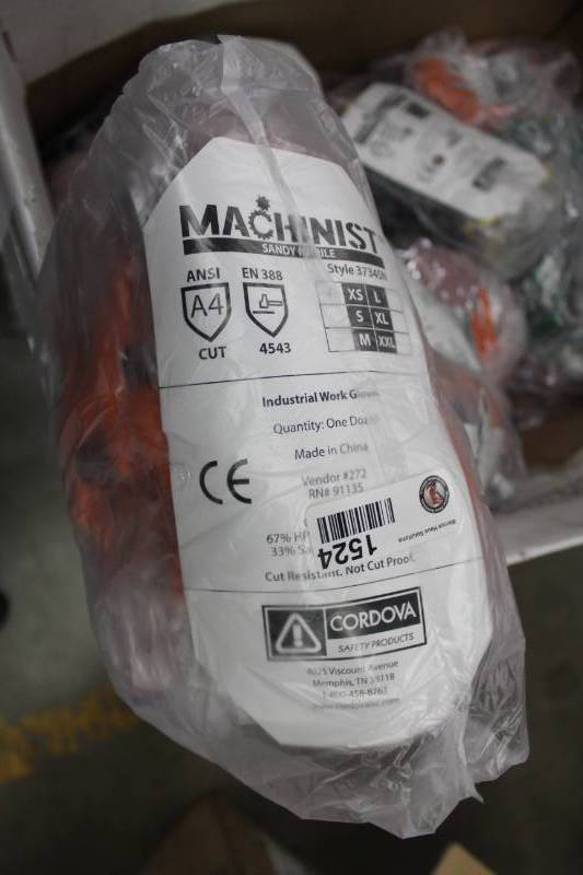 lot 1524 image: 12 - Cordova High-Performance Cut Resistant Glove with Polyurethane Palm Coating