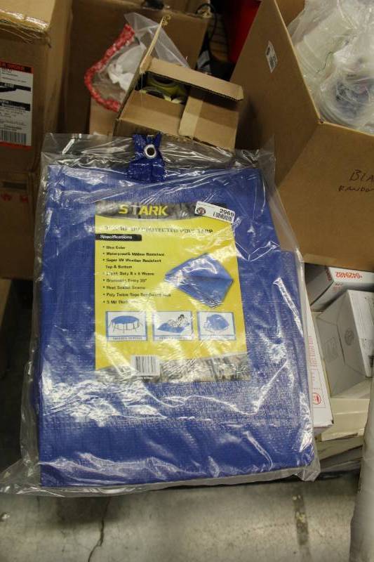 lot 2963 image: Stark Blue Tarp