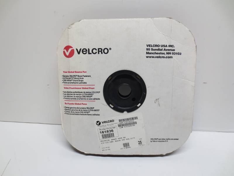 lot 1000 image: Velcro 34 Black (about 25 yards)
