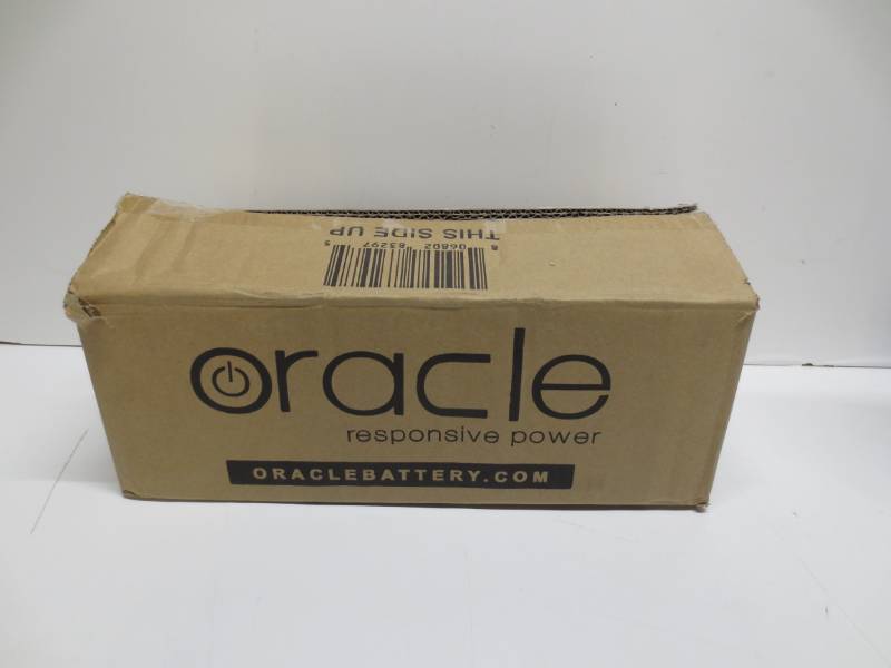 lot 1016 image: Box of oracle FS1270 12 vold batteries
