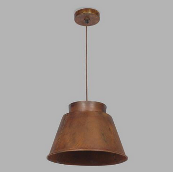 lot 68 image: Anatola Pendant  Rust Brown