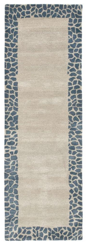 lot 57 image: Soho SilverGrey Runner 26 x 8