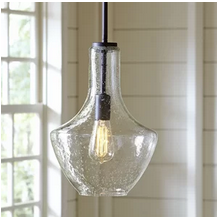 lot 52 image: Goffredo 1-Light Schoolhouse Pendant