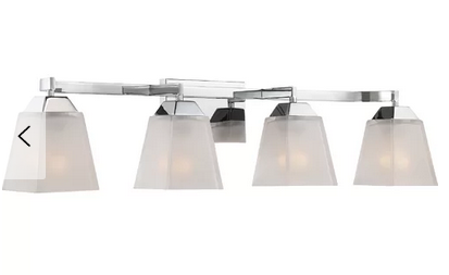 lot 27 image: Staci 4-Light Vanity Light