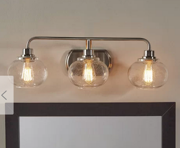 lot 24 image: Braxton 3-Light Vanity Light