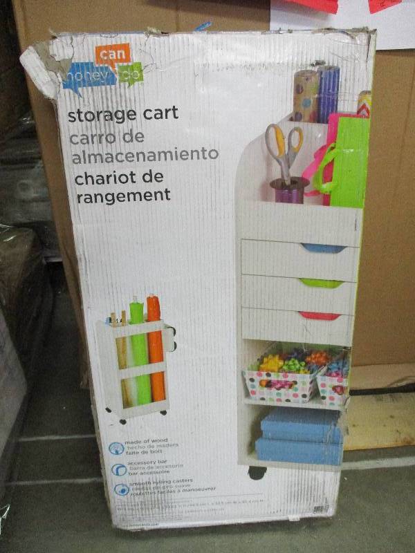 lot 201 image: Storage Cart