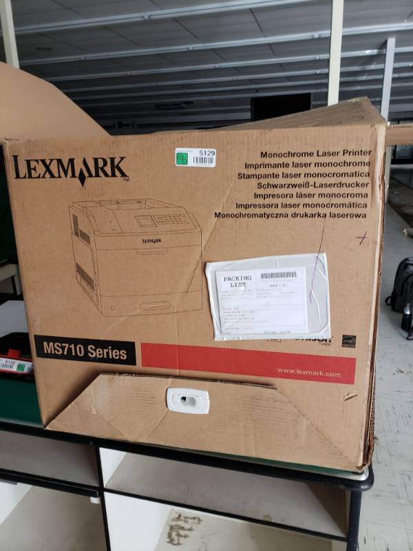lot 5129 image: Lexmark MS710 Printer