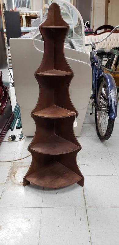 lot 2193 image: Corner Shelf Unit
