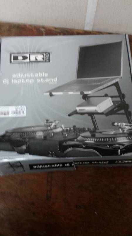 lot 2121 image: Adjustable DJ Laptop Stand