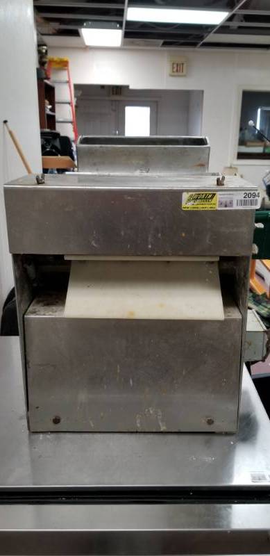 lot 2094 image: Dough Roller Commercial SS