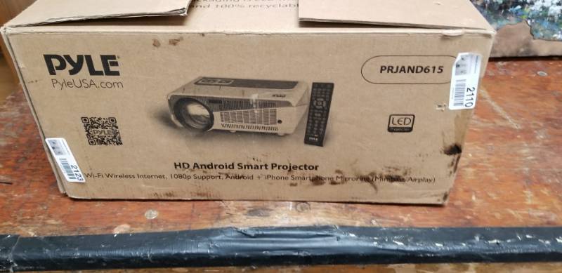 lot 2110 image: Pyle Android Smart Projector PRJAND6TS