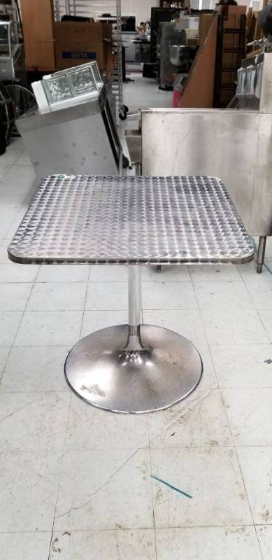 lot 4230 image: Metal Base Table