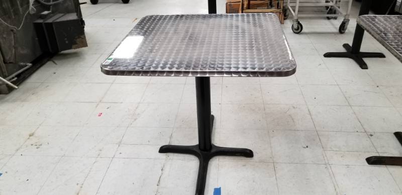 lot 4297 image: Iron Base Table