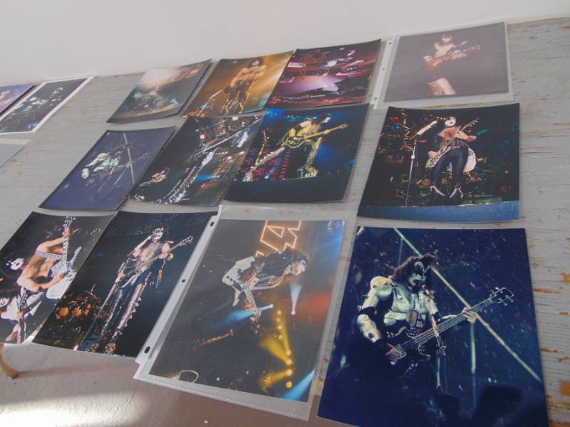 lot 1467 image: Lot of KISS Concert Photos