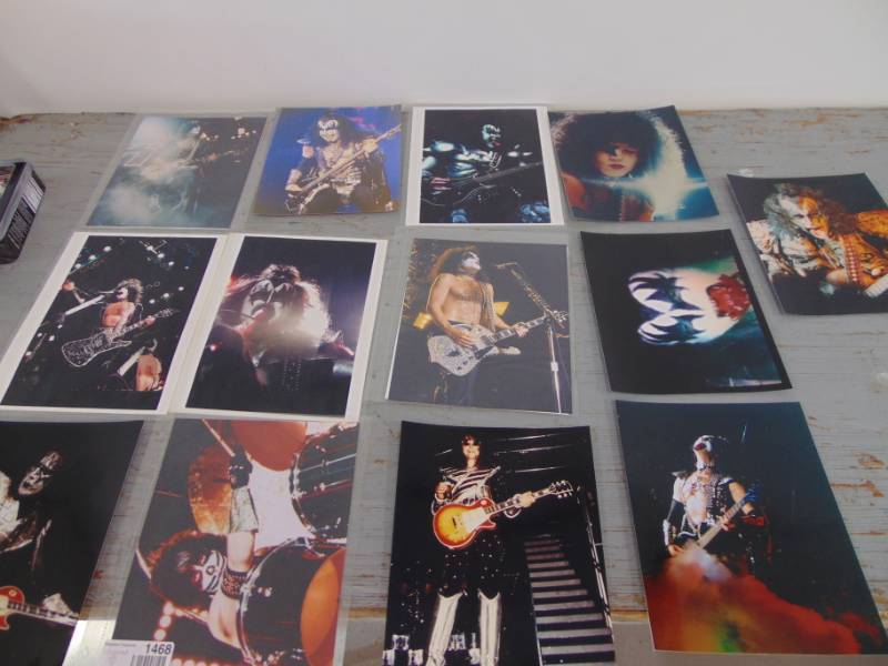 lot 1468 image: Lot of KISS Concert Photos