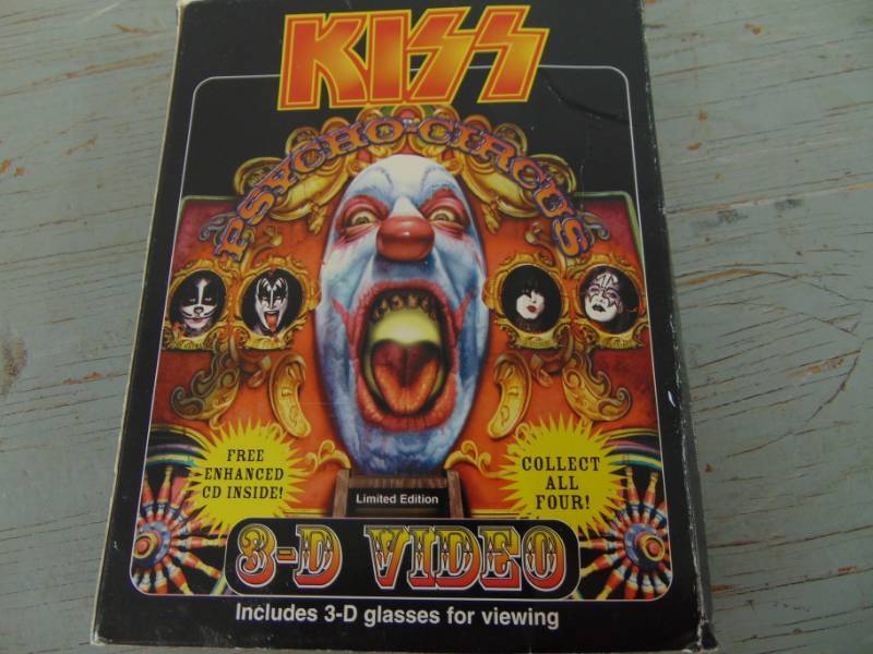 lot 1469 image: KISS 3D Video Set W Glasses and More