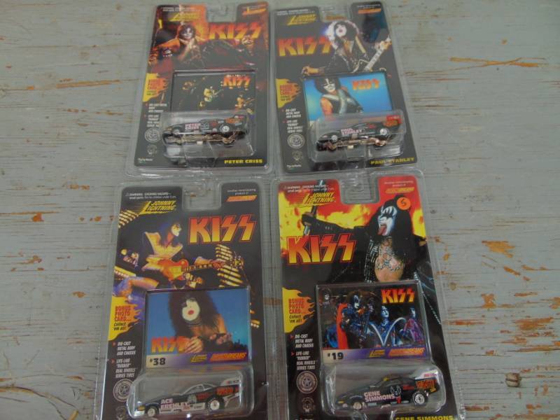 lot 1474 image: KISS - Johnny Lighning Funny Car Die Cast Lot