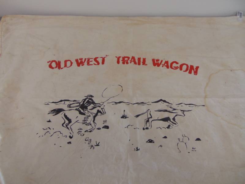 lot 1498 image: Cloth Miniature Wagon cover
