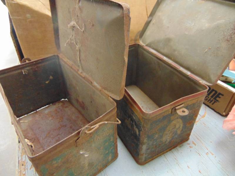 lot 1503 image: 2 Vintage Tobacco Tins -