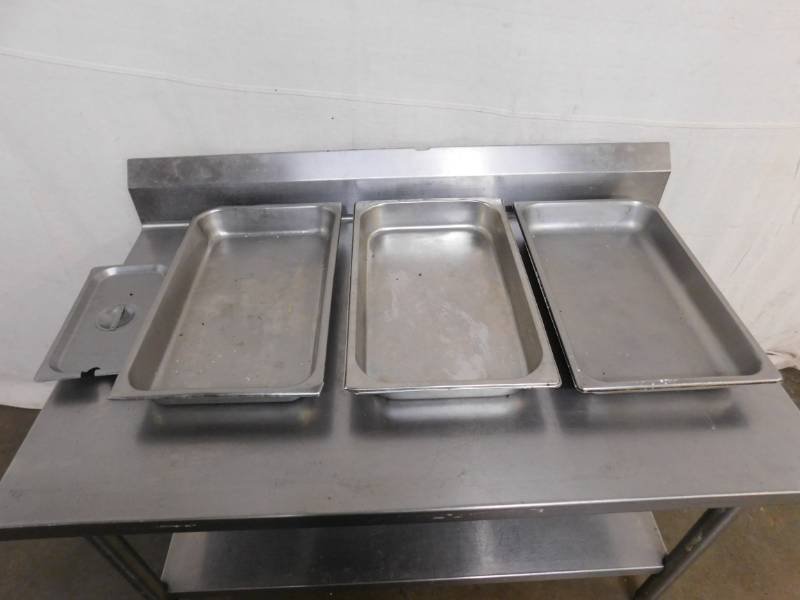 lot 1763 image: Three Fullsize x 2 12 Inch Pans and One 13 Pan Lid