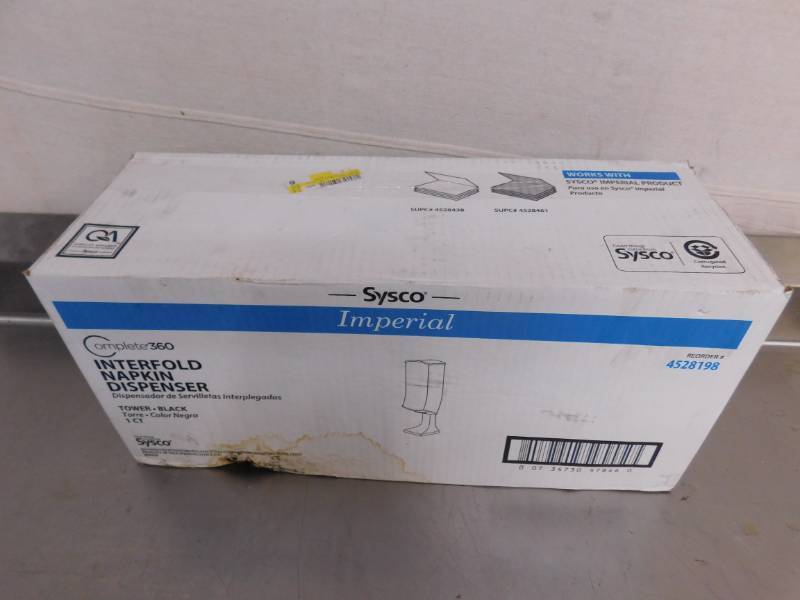lot 1787 image: Sysco Napkin Tower Dispenser