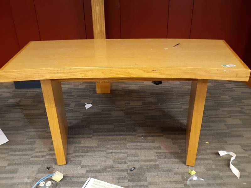 lot 2020 image: Solid Wood Table
